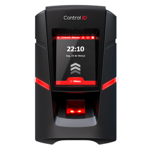 Controle de Acesso Control iD iDFit 4x2 Biometria Preto